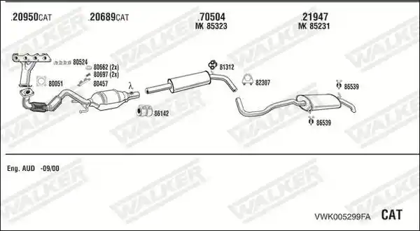 WALKER VWK005299FA