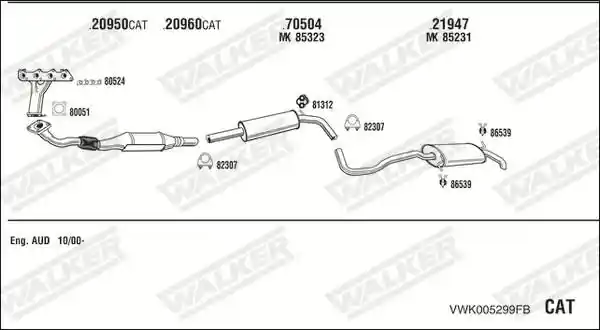 WALKER VWK005299FB