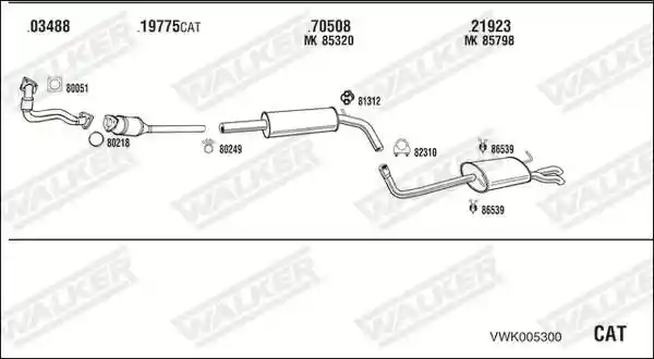 WALKER VWK005300