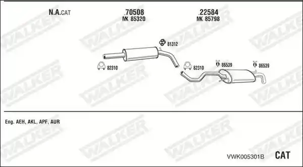 WALKER VWK005301B