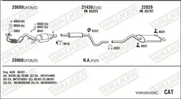 WALKER VWK005302C