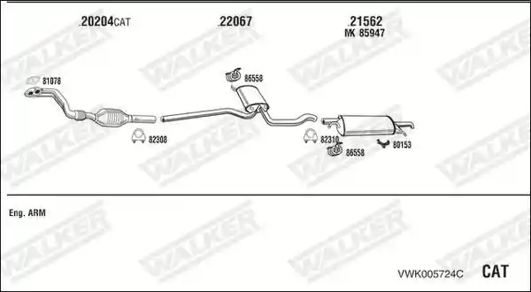 WALKER VWK005724C