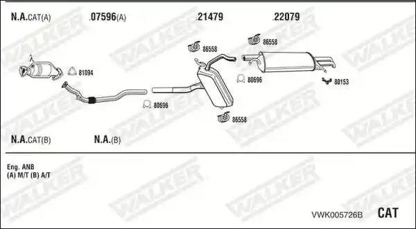 WALKER VWK005726B