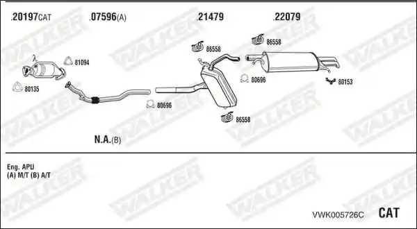 WALKER VWK005726C