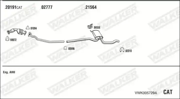 WALKER VWK005729A