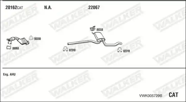 WALKER VWK005729B
