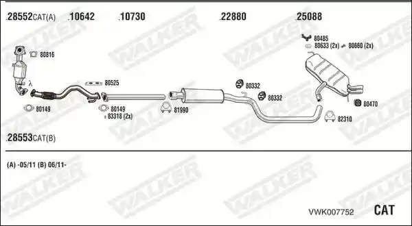 WALKER VWK007752