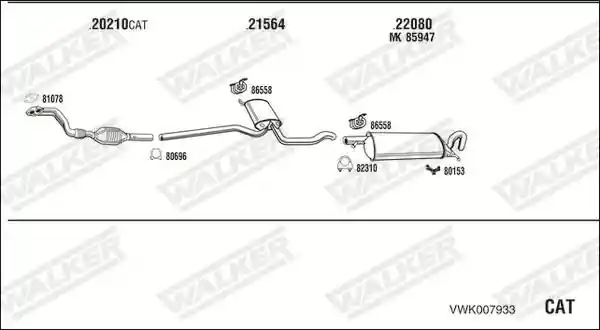 WALKER VWK007933