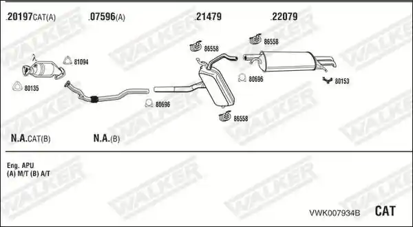 WALKER VWK007934B