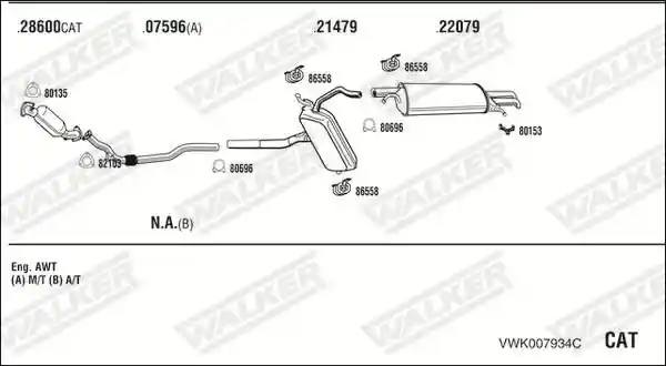 WALKER VWK007934C