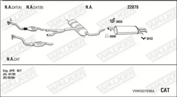 WALKER VWK007936A