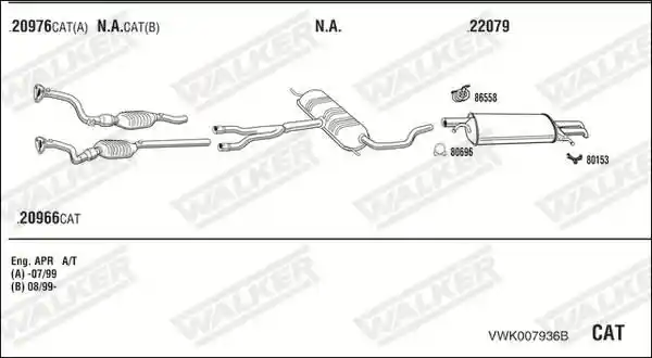 WALKER VWK007936B