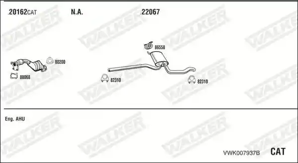 WALKER VWK007937B