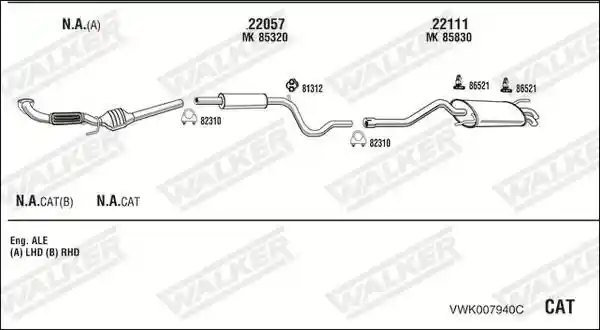 WALKER VWK007940C