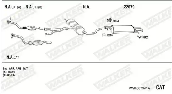 WALKER VWK007941A