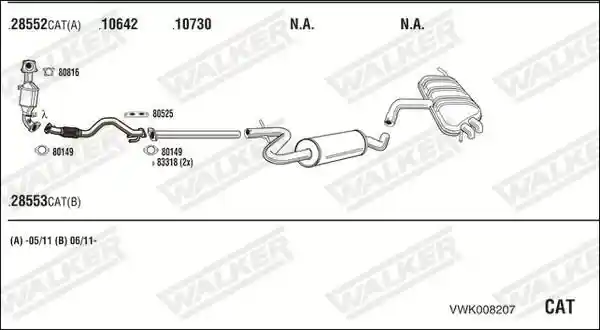 WALKER VWK008207
