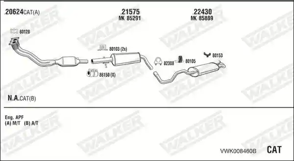 WALKER VWK008460B