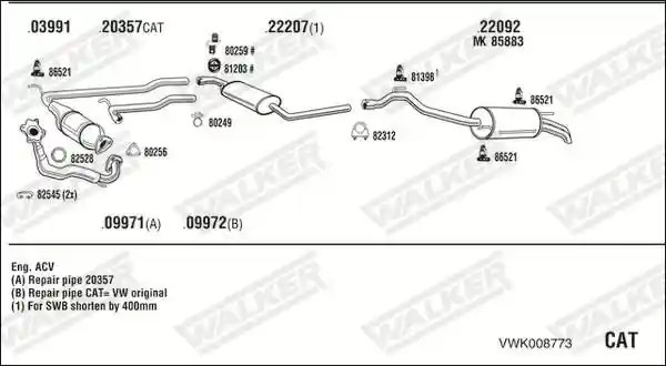 WALKER VWK008773