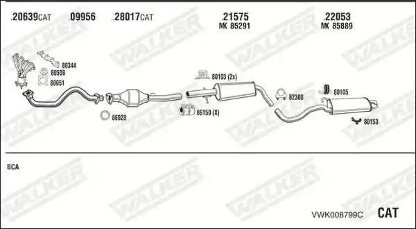 WALKER VWK008799C