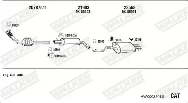 WALKER VWK008801B