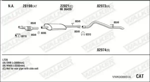 WALKER VWK008851A