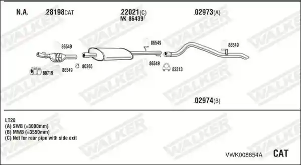 WALKER VWK008854A