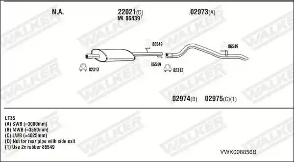 WALKER VWK008856B