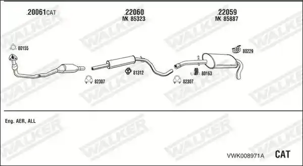 WALKER VWK008971A
