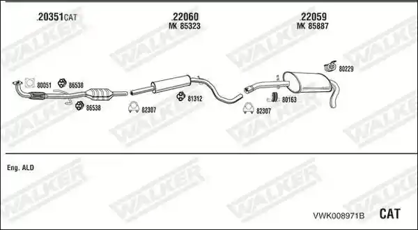 WALKER VWK008971B