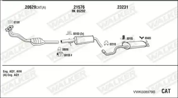 WALKER VWK008979B