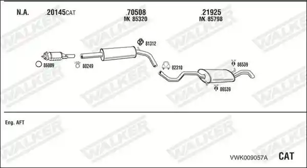 WALKER VWK009057A