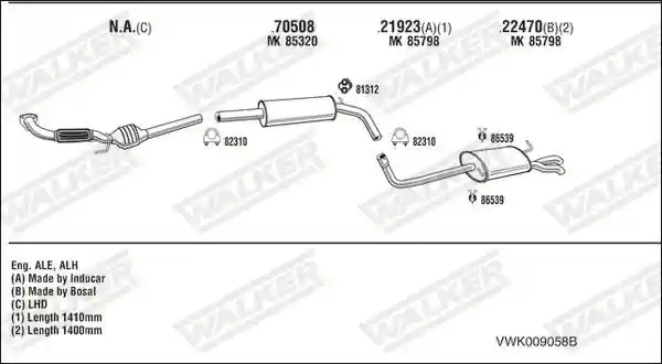 WALKER VWK009058B