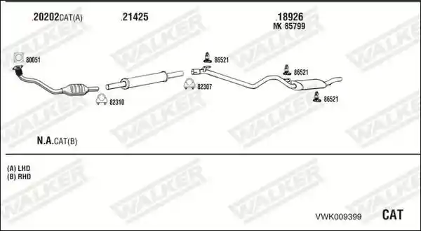 WALKER VWK009399