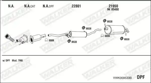 WALKER VWK009533B