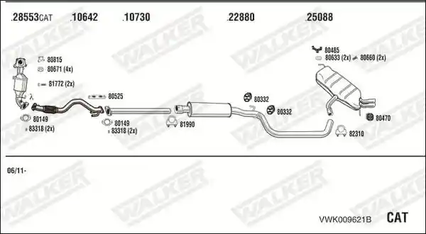 WALKER VWK009621B
