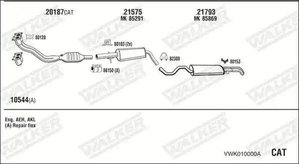 WALKER VWK010000A