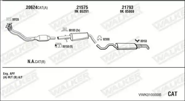 WALKER VWK010000B