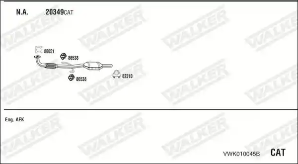WALKER VWK010045B