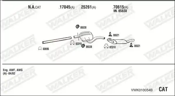 WALKER VWK010054B