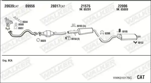 WALKER VWK010175C