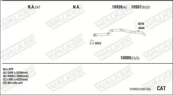 WALKER VWK010813A