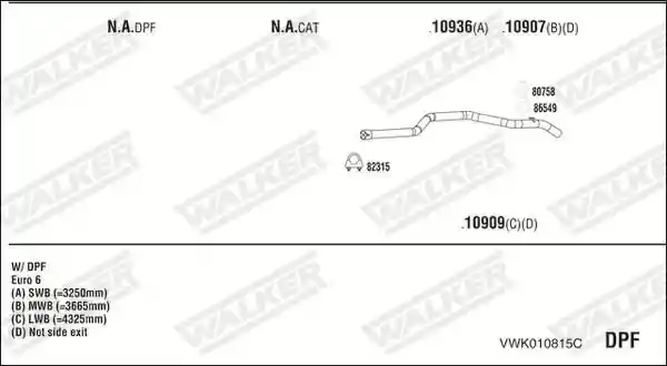 WALKER VWK010815C