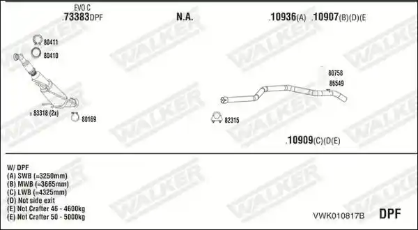 WALKER VWK010817B