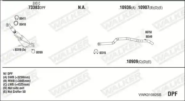 WALKER VWK010825B
