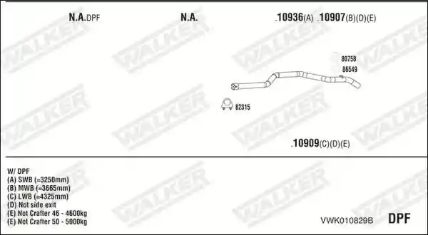 WALKER VWK010829B
