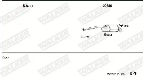WALKER VWK011158A