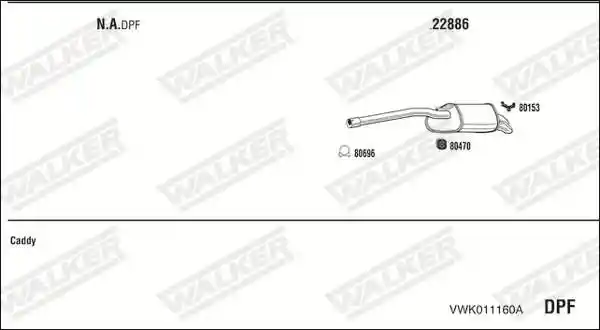 WALKER VWK011160A