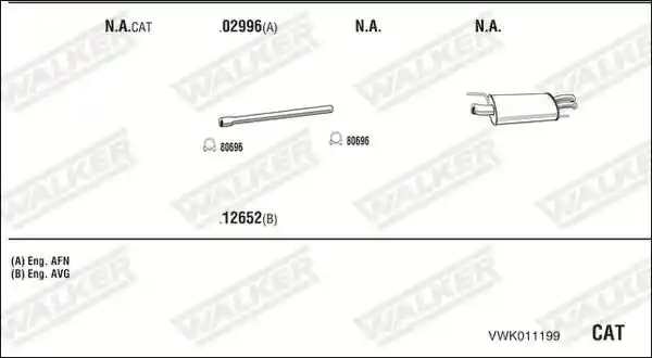 WALKER VWK011199