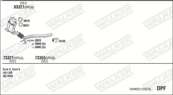 WALKER VWK011257A