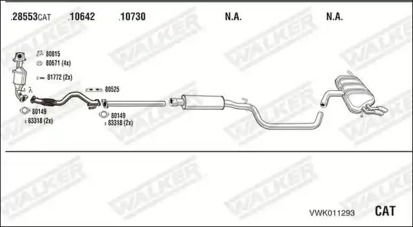 WALKER VWK011293